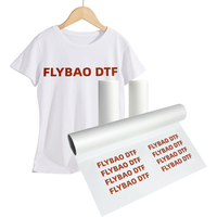 Film DTF à décollement à chaud double mat 13 pouces, film de transfert thermique à décollement instantané, adapté aux imprimantes jet d'encre numériques