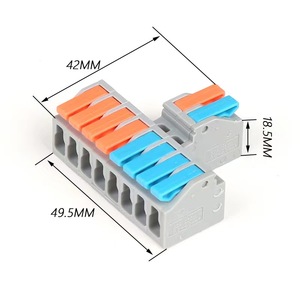 最新の多機能プッシュインワイヤコネクタLT-422 in 6 out 3 in 9 outプッシュイン端子台クイックワイヤコネクタ - Product Image 4