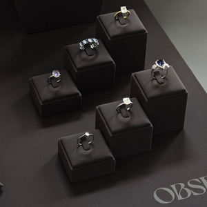 Expositor de Joyería Negro de Lujo a Precio de Fábrica para Pulseras, Relojes y Colgantes - Product Image 4