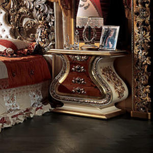 Lit King Size de Luxe de Style Art <span class=keywords><strong>Royal</strong></span> Français, Mobilier Complet pour Chambre à Coucher, Vente Directe Usine, Haute Qualité, Élégant - Product Image 3