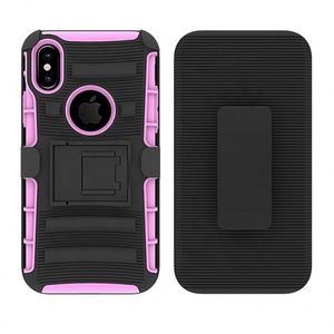 อุปกรณ์เสริมโทรศัพท์มือถือฝาครอบกันกระแทก 2 in 1 เคสพีซี tpu สําหรับ iphone <span class=keywords><strong>8</strong></span>, สําหรับ iphone <span class=keywords><strong>8</strong></span> กรณีไฮบริด, สําหรับ iphone <span class=keywords><strong>8</strong></span> เคสเกราะ - Product Image 3