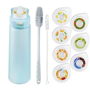 Gran oferta 2025, botella de agua potable deportiva con fragancia de fruta sin BPA, sabor a fruta, agua, aire perfumado con tazas de cápsulas de sabor - Product Image 1
