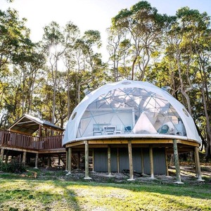 Carpa Domo Geodésica de PVC para las Cuatro Estaciones, de 4m-8m, Apertura Automática Rápida, Portátil, Precio Bajo, OEM ODM, en Venta - Product Image 5