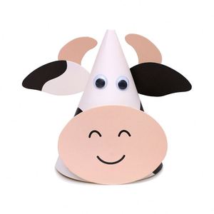 Sombreros de Papel con Diseño de Animales Divertidos para Fiestas Infantiles, Sombreros de Cumpleaños y Navidad - Product Image 2