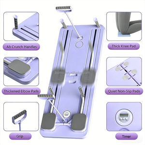 Tabla de Ejercicios Abdominales Zoshine, Tabla de Fitness con Rebote Automático, Equipo de Fitness Multifuncional, Tabla de Pilates Reformer - Product Image 4