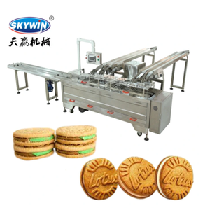 Línea de Producción de <span class=keywords><strong>Galletas</strong></span> Tipo Sándwich Totalmente Automática, Máquina de Producción de <span class=keywords><strong>Galletas</strong></span> Tipo <span class=keywords><strong>Soda</strong></span>, Máquina de Empaquetado de <span class=keywords><strong>Galletas</strong></span> Tipo Sándwich - Product Image 4