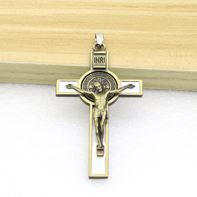 Pendant en bronze blanc