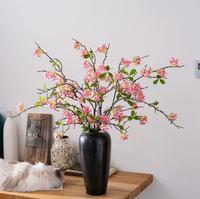 Décoration Florale Artisanale Européenne pour Mariage et Saint-Valentin : Lanterne de Lune, Fleurs Artificielles, Plantes Vertes, Artisanat Décoratif