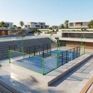Pista de Pádel Panorámica de Alta Calidad con Vidrio Antirrotura de 12 mm, Fábrica de Pistas de Pádel - Product Image 3