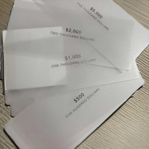 Tarjeta de Visita Transparente de PVC de Alta Calidad con Impresión Offset, Diseño de Alta Gama y Estilo Moderno - Product Image 3