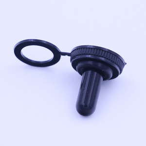 Toggle Switch Waterproof Cap 12mm IP65 Plastic Shell Fireproof E-SG Series - Product Image 1