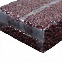 Sacs sous vide transparents en PET/PE anti-humidité pour briques de riz, scellage central, pour aliments, céréales, grains, et aliments pour animaux de compagnie, directement de l'usine