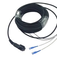 Cable de Conexión Dúplex Blindado FTTA CPRI para Exteriores, Impermeable, 4 Núcleos, PDLC a LC-LC, Cable de Fibra Óptica SM Meta