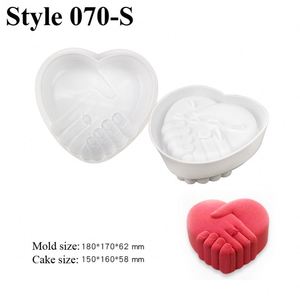 Molde de Silicona para Pastel de Chocolate, Velas, Jabón, Sopa, Corazón, Decoración de San Valentín, Regalo del Día de la Madre 2024 - Product Image 5