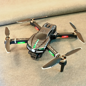 โดรนถ่ายภาพทางอากาศ V186 พร้อมกล้องสามตัว แบตเตอรี่ใช้งานได้นาน ของเล่นบังคับวิทยุ - Product Image 1