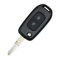 Coque de clé de voiture pour Renault Captur Megane3 Symbol Dacia Duster Logan2 Kadjar KapturClio Lodgy