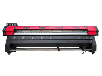 Nueva Impresora Digital Eco Solvente de Alta Calidad de 1.6m para Cabezal de Impresión XP600/i3200, Plotter para Pancartas y Flexibles, 20 ppm, Control por Botones