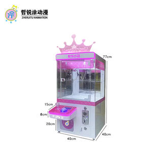 थोक नई शैली मिनी प्लग क्रेन क्लोन खिलौना सिक्का-संचालित गेम मशीन टेबल टॉप क्लैव मशीन क्लैव मशीन - Product Image 2