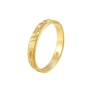 18K Gold Plated Minimalist Jewelry Trendy Brass <b>Finger</b> <b>Rings</b> for Women Wholesale Bulk with Zircon Stone <b>Rings</b> - Product Image 3