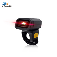 JR-Escáner de código de barras inalámbrico para Bluetooth, dispositivo portátil 1D, 2D, CMOS, anillo, USB, impermeable, a prueba de caídas, para logística