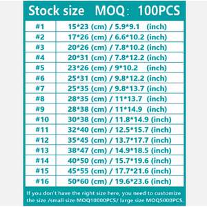 Pochettes d'expédition biodégradables écologiques personnalisées en gros, légères pour sacs, pour petites entreprises - Product Image 4