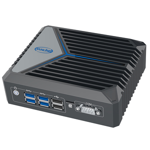 Alto rendimiento portátil de gran memoria J6412 CPU sin ventilador Mini PC computadora de escritorio 6usb 2lan X86 Mini computadora portátil - Product Image 6