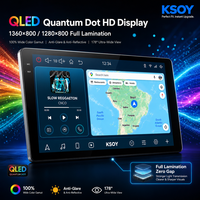 KSOY-06 Radio Mobil Android 9.21 Inci Layar Sentuh Universal Car Play Nirkabel Carplay GPS 6+128G Autoradio Navigasi Kamera AHD