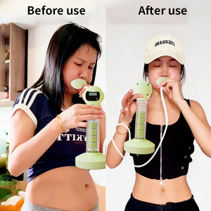 Manubri per Respirazione con Resistenza Regolabile Personalizzati OEM, Allenatore Respiratorio Addominale Impermeabile - Product Image 3