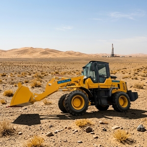 Chargeuse sur pneus de 1,5 tonne avec moteur et boîte de vitesses, équipement compact multifonctionnel avec garantie d'un an pour l'exportation en Asie centrale - Product Image 1