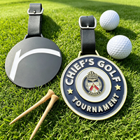 Tag Tas Golf Bentuk Oval Ramah Kantong, Kualitas Konsisten, Sublimasi