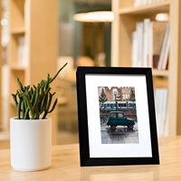 Cadre Photo Peinture en Bois MDF, Taille Personnalisée, A1 A2 A3 A4 5x7 6x8 8x10 12x16 24x36, Décoration Murale, Vente en Gros à Prix Usine