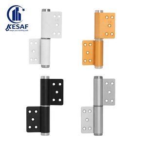 Bisagra de Puerta para Apartamento de Alta Resistencia, Ángulo de Apertura de 170 Grados, Grosor de 3.5mm, Material de Aluminio Espacial, Bisagra Tipo Bandera Desplazada - Product Image 1
