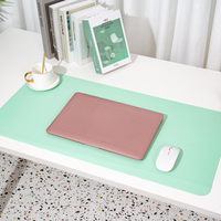 Tapis de bureau en cuir PU Tapis de bureau personnalisé Accessoires de bureau personnalisés Grand bloc-notes en cuir