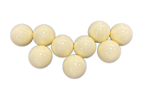 Boules de roue de roulette de casino 12mm 15mm 18mm 21mm perles de résine pour accessoire 50pc quantité minimale de commande utilisation universelle CN ZHE