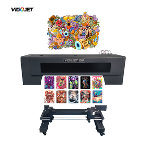 Stampante Vigojet Banner vinile stampante a getto d'inchiostro <span class=keywords><strong>stampa</strong></span> e taglio taglio <span class=keywords><strong>Eco</strong></span> solvente stampante 60cm 24 pollici - Product Image 1