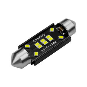 หลอดไฟ LED แบบ Festoon สำหรับรถยนต์ ปี 2016 หลายสี ขาว ขนาด 31 มม. 36 มม. 39 มม. 41 มม. หลอดไฟทรงโดม 6000k สำหรับอ่านหนังสือภายในรถ - Product Image 4