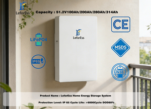 Lefor 51.2V 280Ah 14.3kWh LiFePO4バッテリー |   6000サイクル対応 ソーラー蓄電池 BMS搭載 インバーター オフグリッド＆グリッドタイ接続用 - Product Image 2