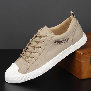 <span class=keywords><strong>Chaussures</strong></span> plates polyvalentes pour hommes, style coréen, nouvelle collection printemps, à enfiler, avec sangles élastiques, tendance, en tissu, <span class=keywords><strong>sans</strong></span> <span class=keywords><strong>lacets</strong></span>, type Old Beijing - Product Image 2