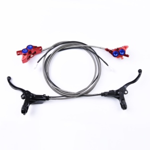 Vendas diretas 2-3 dedo lâmina BMX estrada bicicleta sistema de freio a disco hidráulico em várias cores para cruzadores - Product Image 1