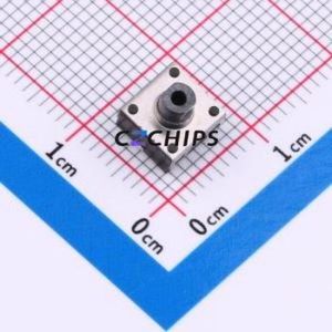 GT-EVC046BA-L1 Rotary Encoder SMD,6.5x6.5mm Switch 45820 Vertical Mount 10mA <b>5V</b> - Product Image 1