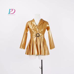 Vestido de baile de material <span class=keywords><strong>P</strong></span> de colores de moda personalizado Jazz y trajes de actuación y escenario modernos para niñas - Product Image 5