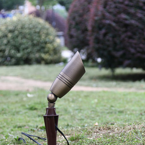 Éclairage paysager en laiton MR16 12v Lampes de <span class=keywords><strong>jardin</strong></span> <span class=keywords><strong>Spot</strong></span> - Product Image 1