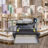 Imprimante automatique monopasse pour boîtes en carton, couvertures de colis, machine à jet d'encre couleur à base d'eau en une seule passe
