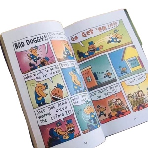 2025 Penjualan Langsung Pabrik Pulida Set 18 Buku Komik Sampul Keras Berwarna Dog Man Buku Cerita Bergambar untuk Anak-Anak - Product Image 4