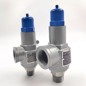 Válvula de seguridad Liangyi DN20 PN16 con presión ajustable para tanques de gas y calderas, conexión en ángulo recto - Product Image 3