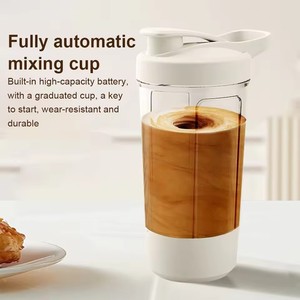 Botella de agua eléctrica recargable portátil, taza autoagitadora para café, proteína en polvo, taza mezcladora, coctelera, taza mezcladora eléctrica - Product Image 2