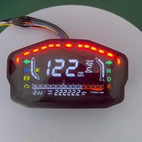 Speedometer digital modifikasi tachometer sepeda motor cluster instrumen untuk Ducati