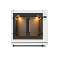 Imprimante 3D FDM industrielle automatique à grande plateforme, structure à rail linéaire, système de contrôle de mouvement de précision, nouveau USB, 1 an de garantie