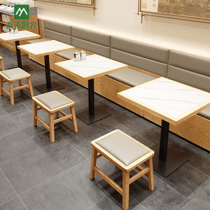 ชุดเฟอร์นิเจอร์ไม้เชิงพาณิชย์ทันสมัยปรับแต่งได้สำหรับโรงแรม <span class=keywords><strong>ร้าน</strong></span><span class=keywords><strong>ก๋วยเตี๋ยว</strong></span> <span class=keywords><strong>ร้าน</strong></span>อาหารฟาสต์ฟู้ด - <span class=keywords><strong>โต๊ะ</strong></span>ที่เป็นมิตรกับสิ่งแวดล้อมและทนทาน - Product Image 2