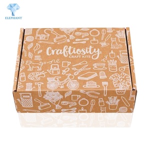 Boîte d'emballage en papier kraft ondulé de qualité supérieure, prix de gros personnalisé - Product Image 4